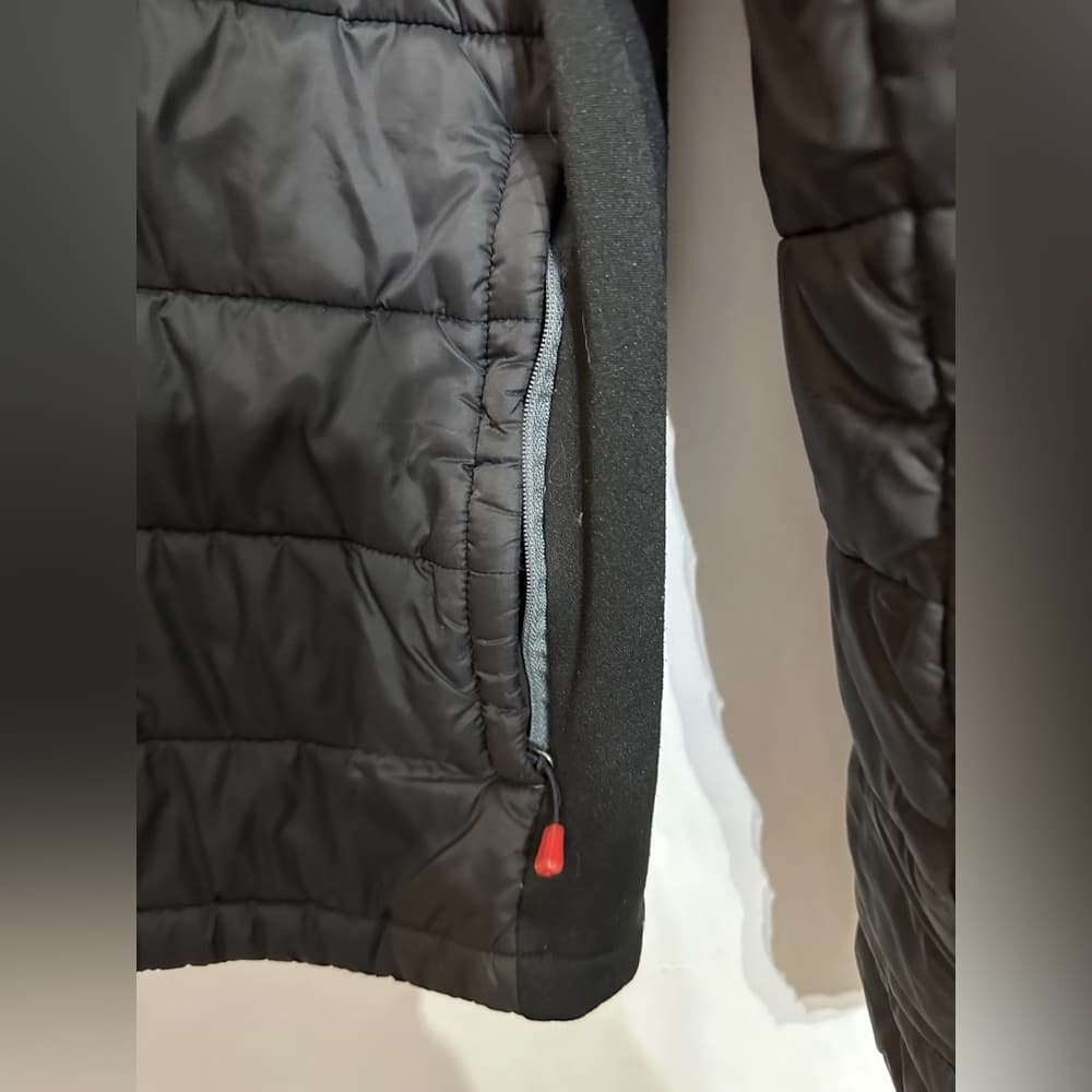 The North Face Men’s Black Aconcagua Hybrid Puffer Jacket Hooded Size Large - Thumbnail 2