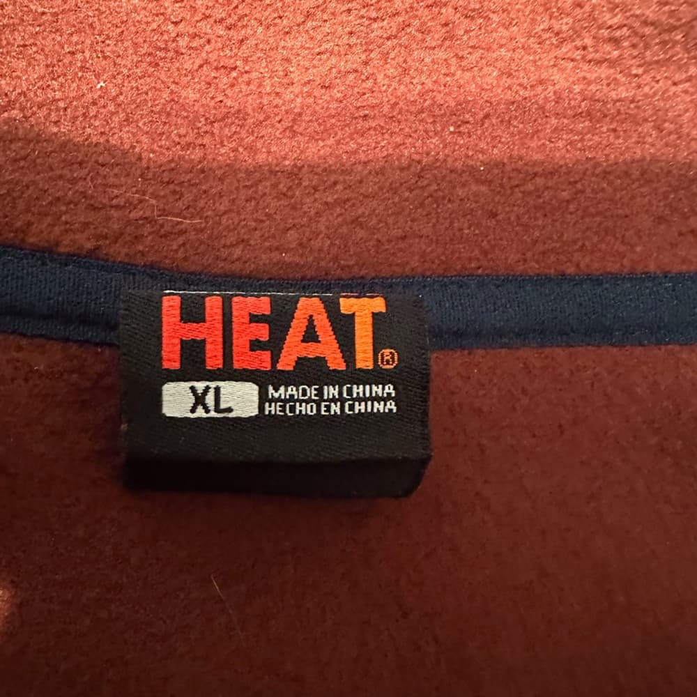 NWT 32 Degrees Heat Long Sleeve Quarter Snap Pullover “Red” Men’s X-Large (XL) - Thumbnail 4