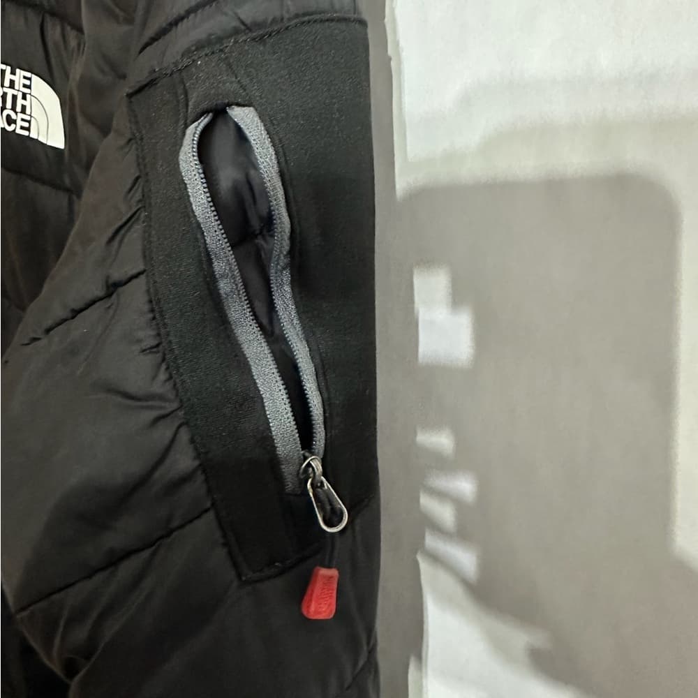 The North Face Men’s Black Aconcagua Hybrid Puffer Jacket Hooded Size Large - Thumbnail 3