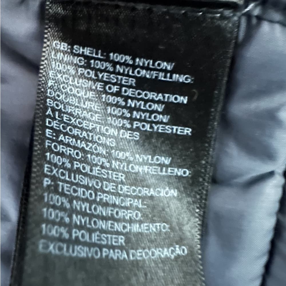 The North Face Men’s Black Aconcagua Hybrid Puffer Jacket Hooded Size Large - Thumbnail 10