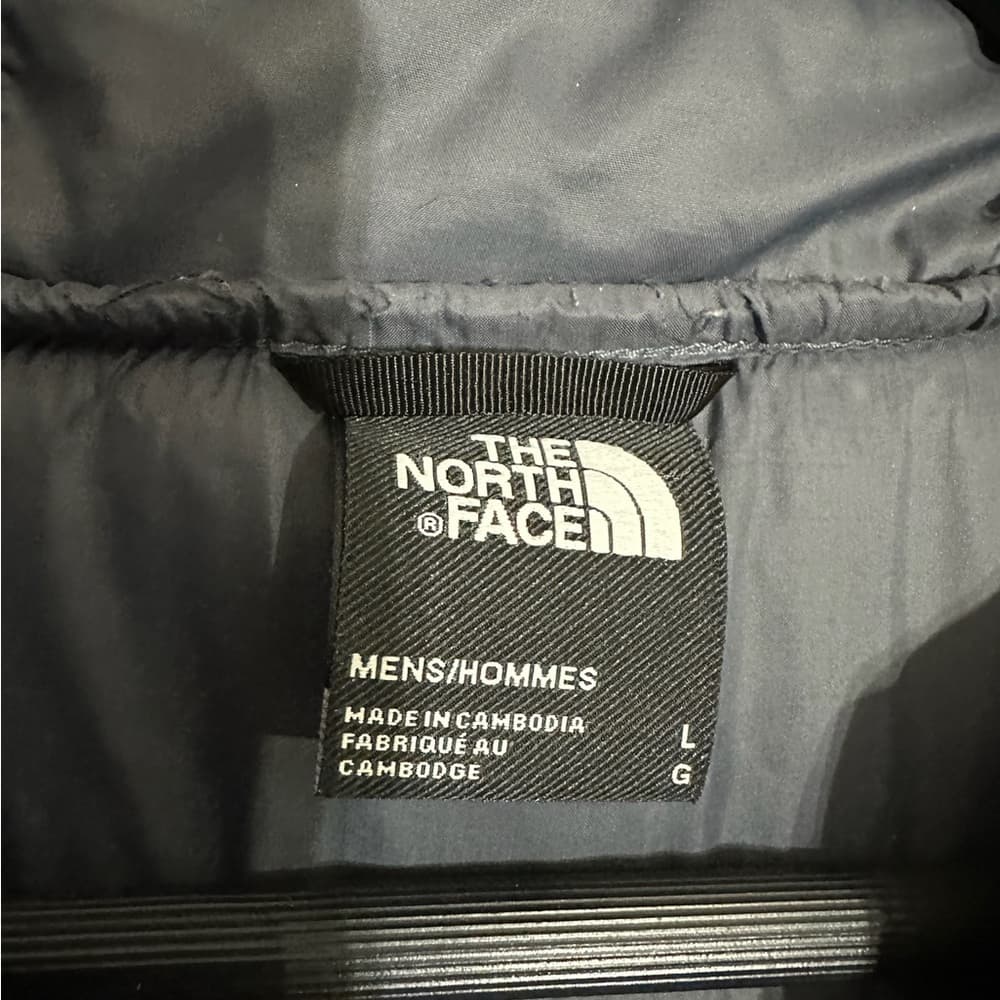 The North Face Men’s Black Aconcagua Hybrid Puffer Jacket Hooded Size Large - Thumbnail 4