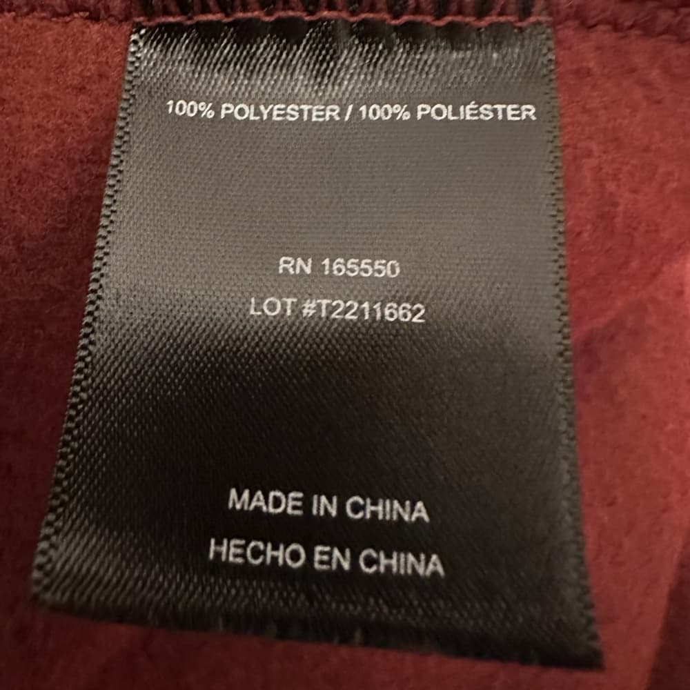 NWT 32 Degrees Heat Long Sleeve Quarter Snap Pullover “Red” Men’s X-Large (XL) - Thumbnail 9
