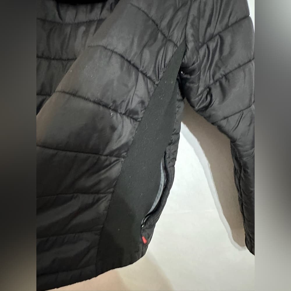 The North Face Men’s Black Aconcagua Hybrid Puffer Jacket Hooded Size Large - Thumbnail 6