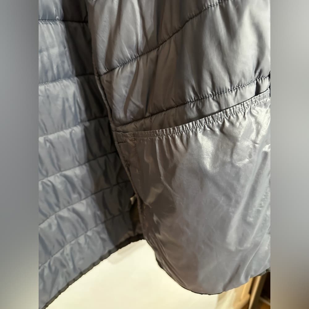 The North Face Men’s Black Aconcagua Hybrid Puffer Jacket Hooded Size Large - Thumbnail 9