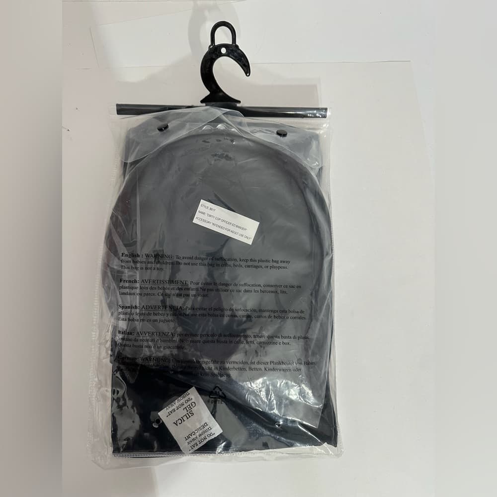 NEW Dreamgirl Dirty Cop Police Officer Ed Banger Costume Size Large Halloween - Thumbnail 2
