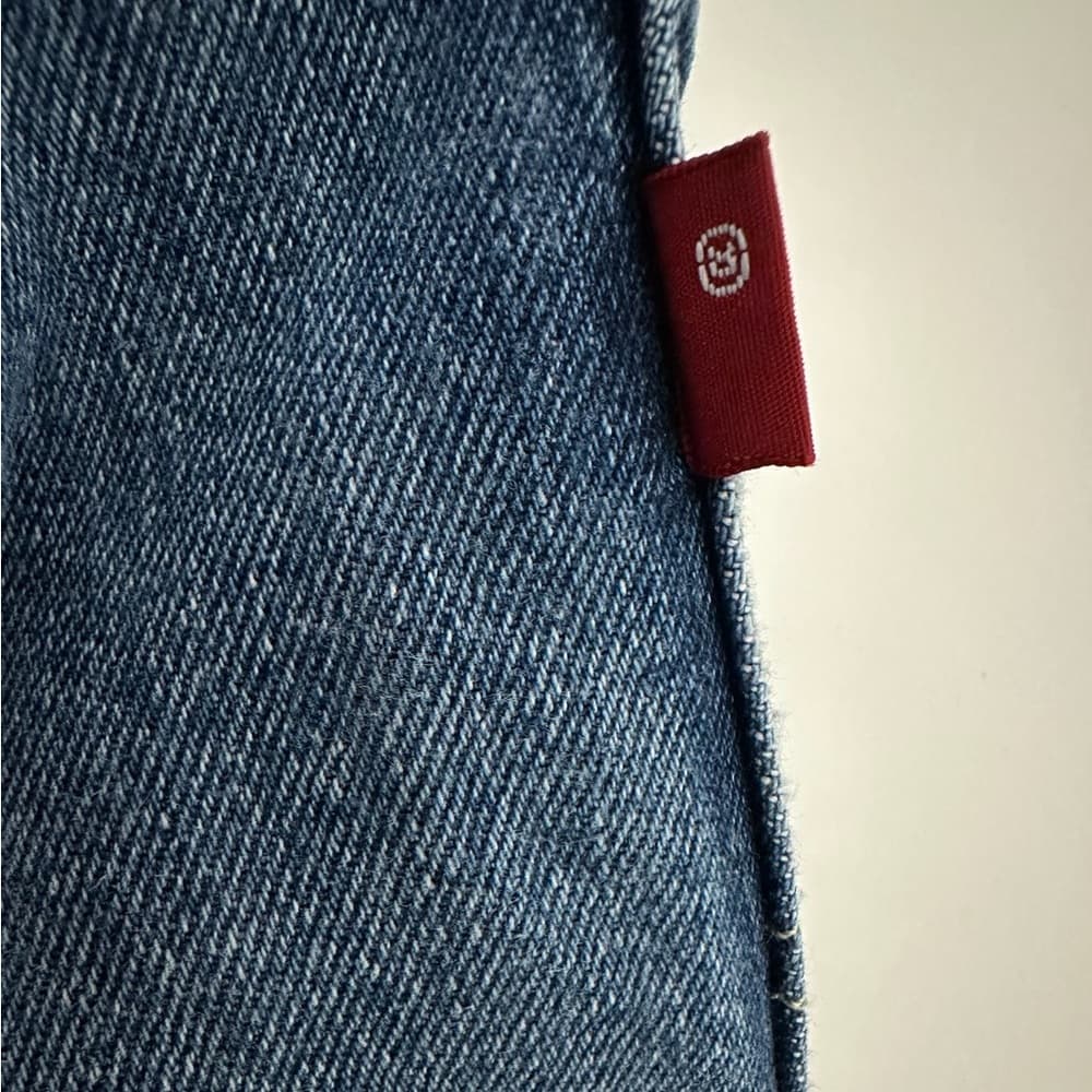 Levi’s 550 Relaxed Fit Blue Denim Jeans 38x32 Men High Rise Classic Vintage Y2K - Thumbnail 14