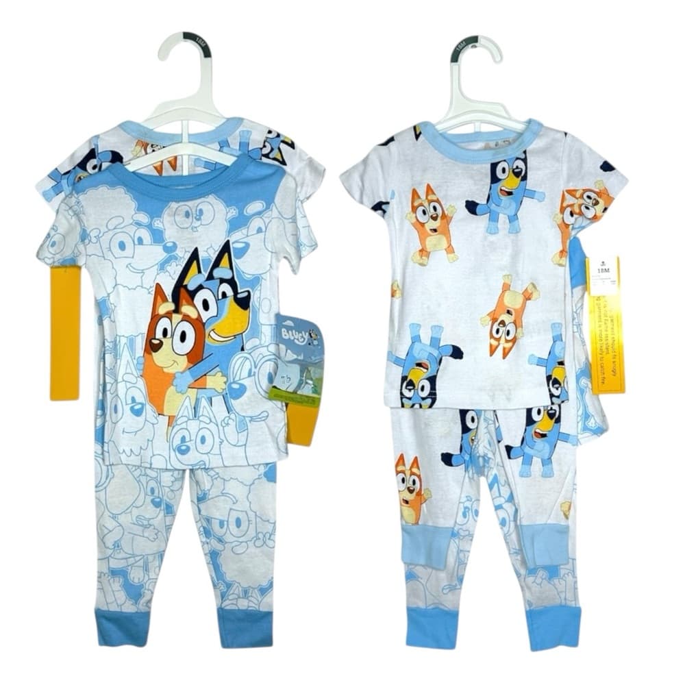 Bluey Toddler Pajama Set Cartoon Sleepwear Kids 18M Great Gift - Thumbnail 11