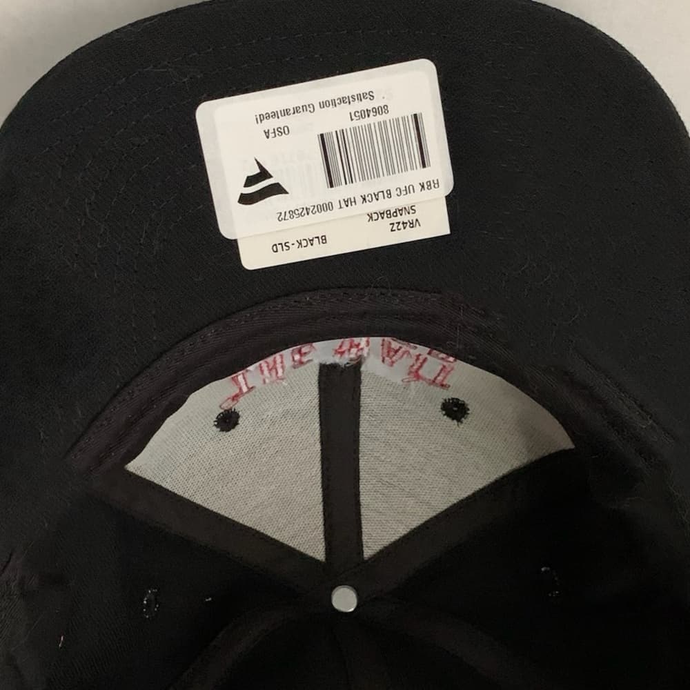 Jon "Bones" Jones UFC 200 Reebok Script Hat "The Wait is Over" Black Snapback - Thumbnail 11