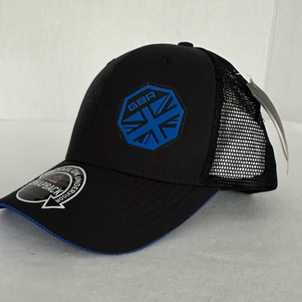 UFC X Reebok SnapBack Hat Limited Edition Great Britain GBR Black Deadstock - Thumbnail 3