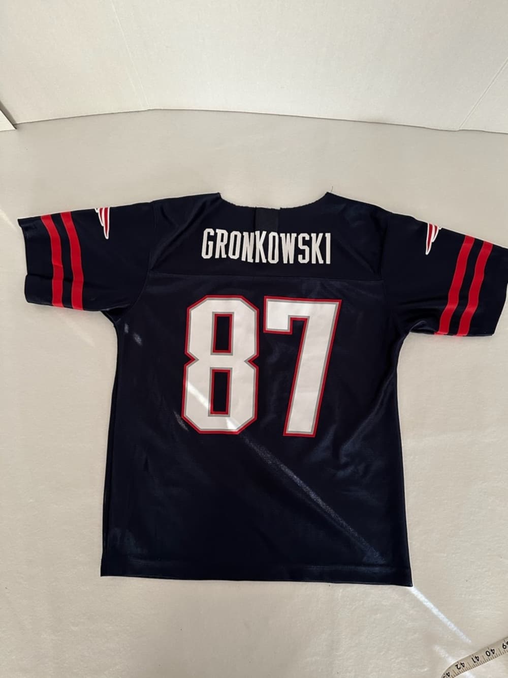 NFL New England Patriots #87 Gronkowski Jersey Youth Large 12-14 SEE NOTES - Thumbnail 3