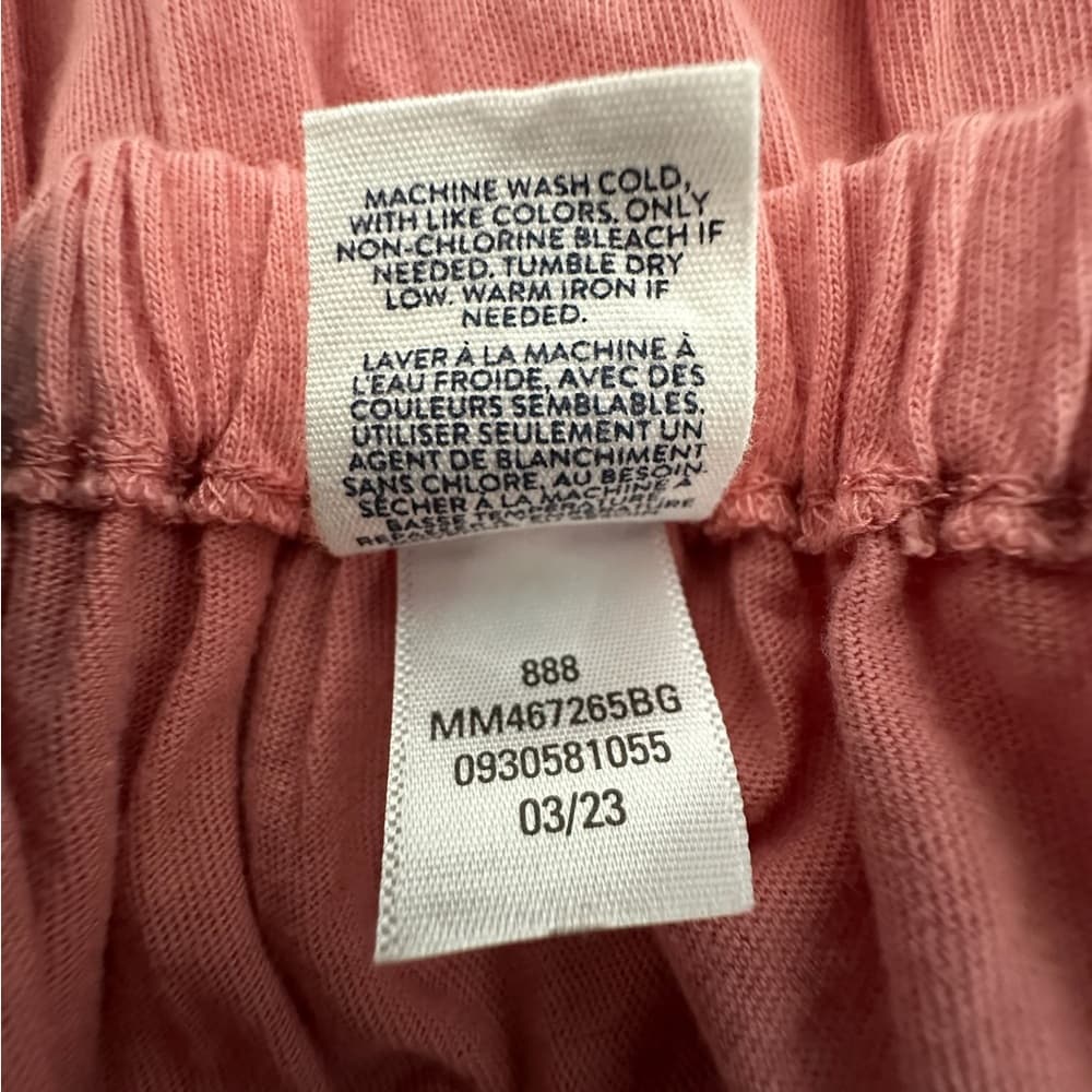 NWT Melrose and Market Pink Smocked Tank Top YOUTH Size XL (14/16) - Thumbnail 2