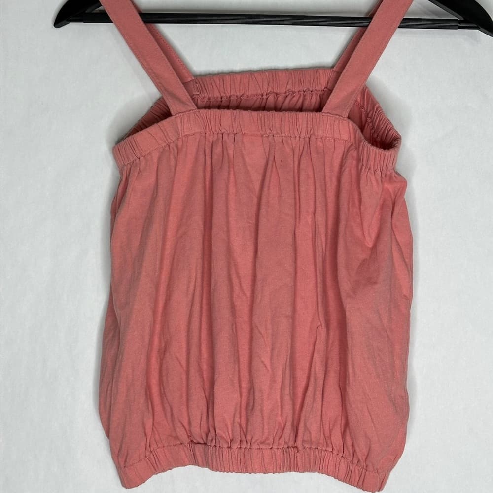 NWT Melrose and Market Pink Smocked Tank Top YOUTH Size XL (14/16) - Thumbnail 5