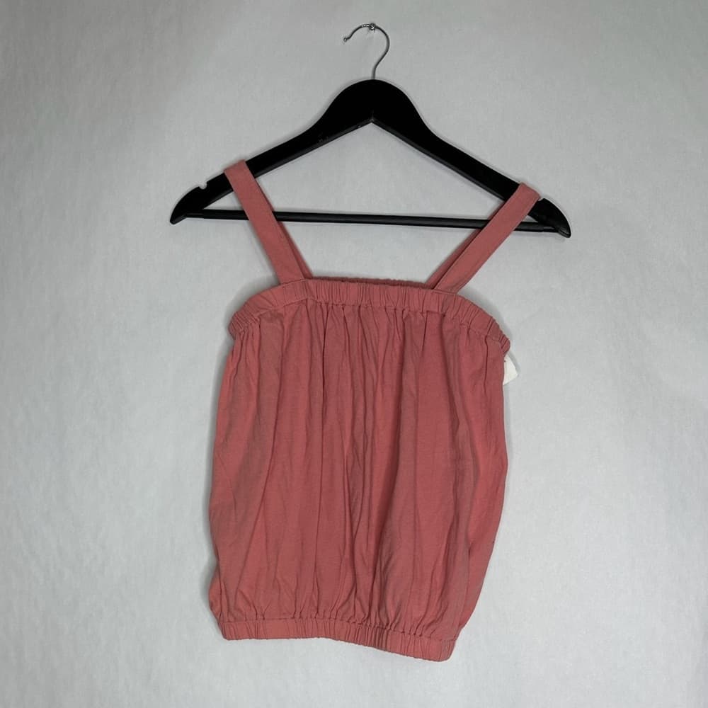NWT Melrose and Market Pink Smocked Tank Top YOUTH Size XL (14/16)