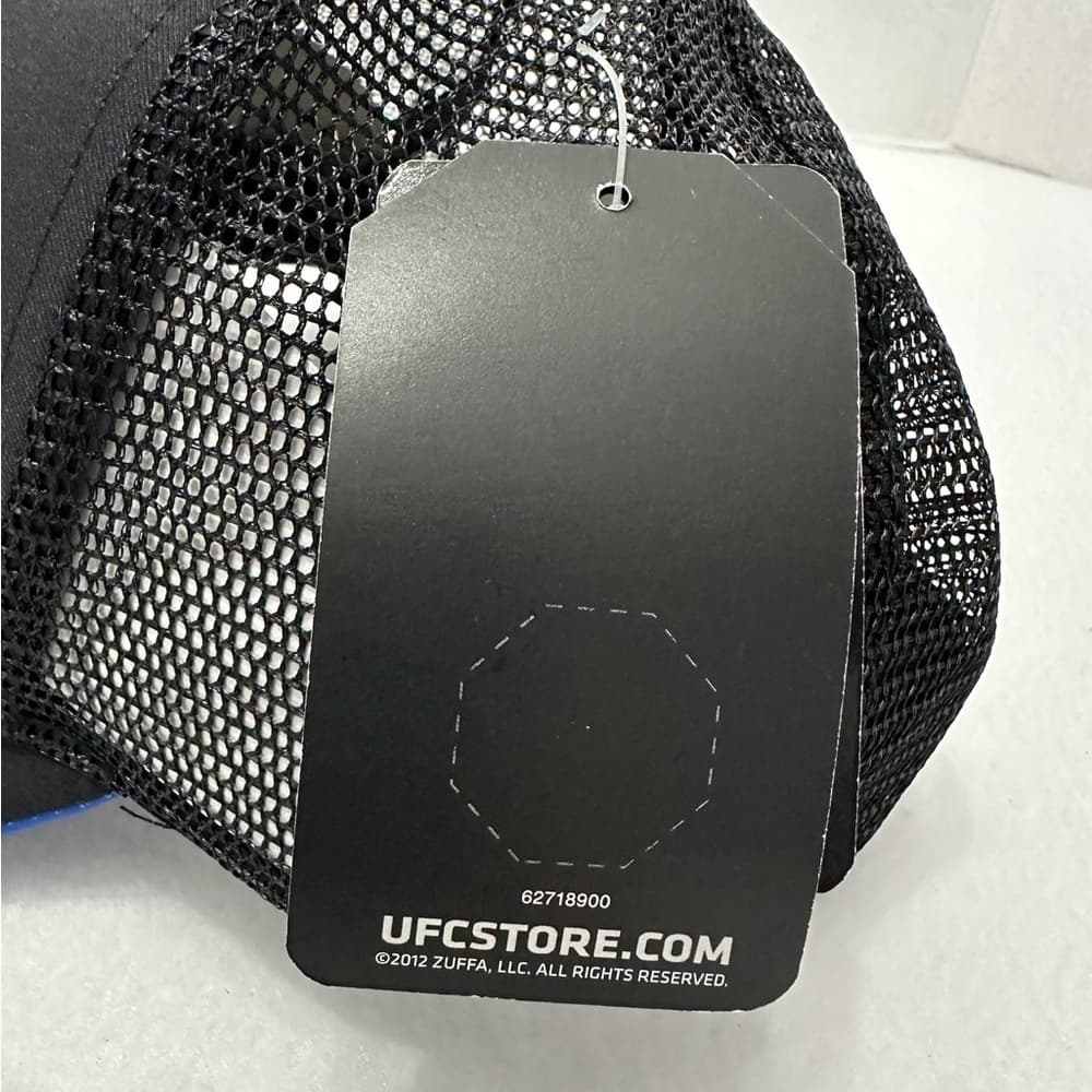 UFC X Reebok SnapBack Hat Limited Edition Great Britain GBR Black Deadstock - Thumbnail 8