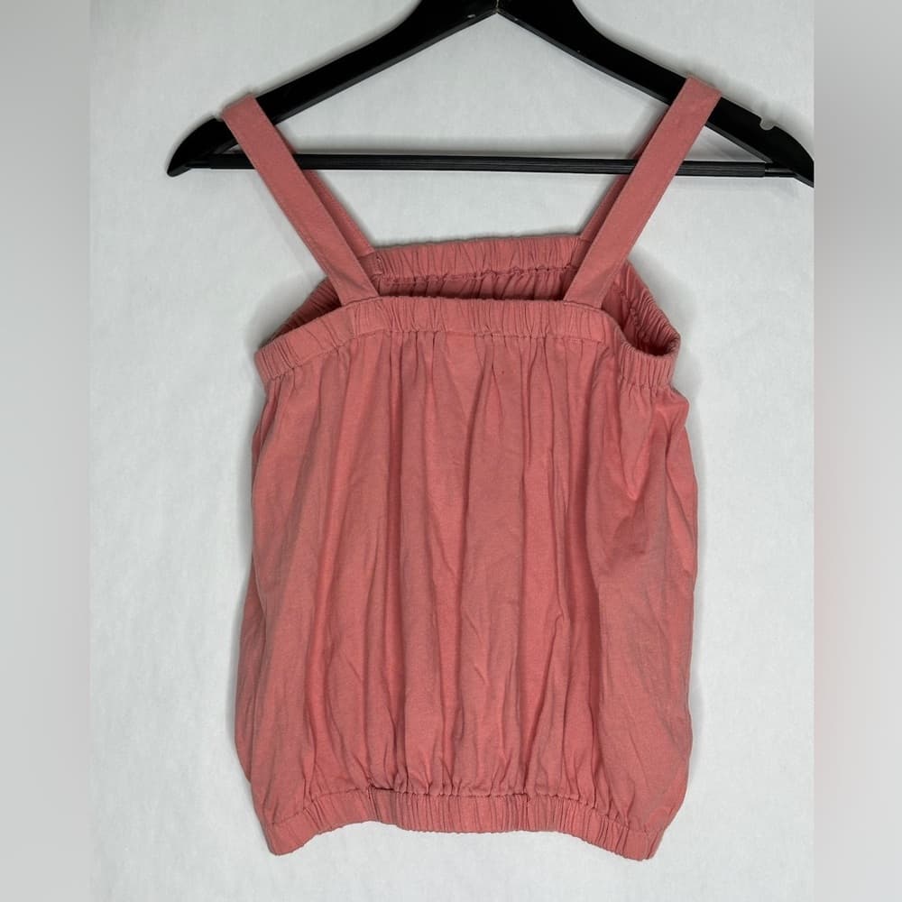 NWT Melrose and Market Pink Smocked Tank Top YOUTH Size XL (14/16) - Thumbnail 4