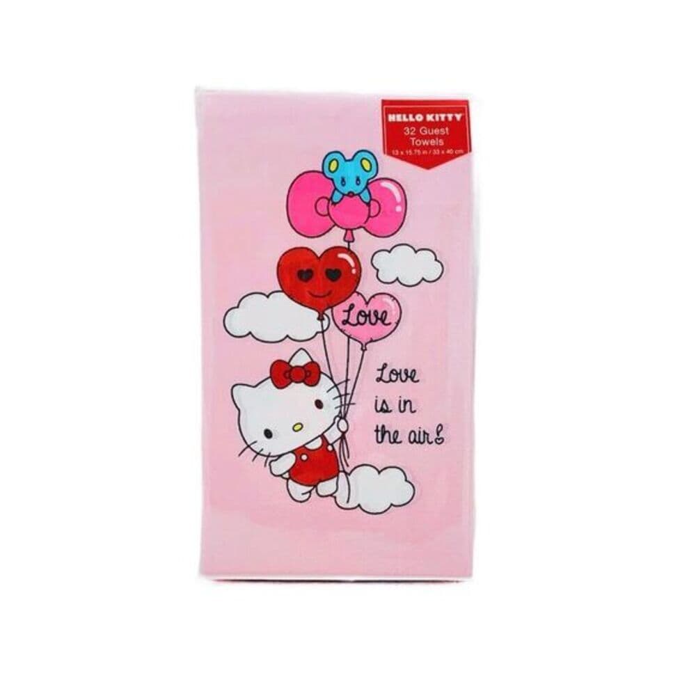 Hello Kitty Love is in the Air Napkins 32 Pack Decorative Guest Towels Sanrio - Thumbnail 5