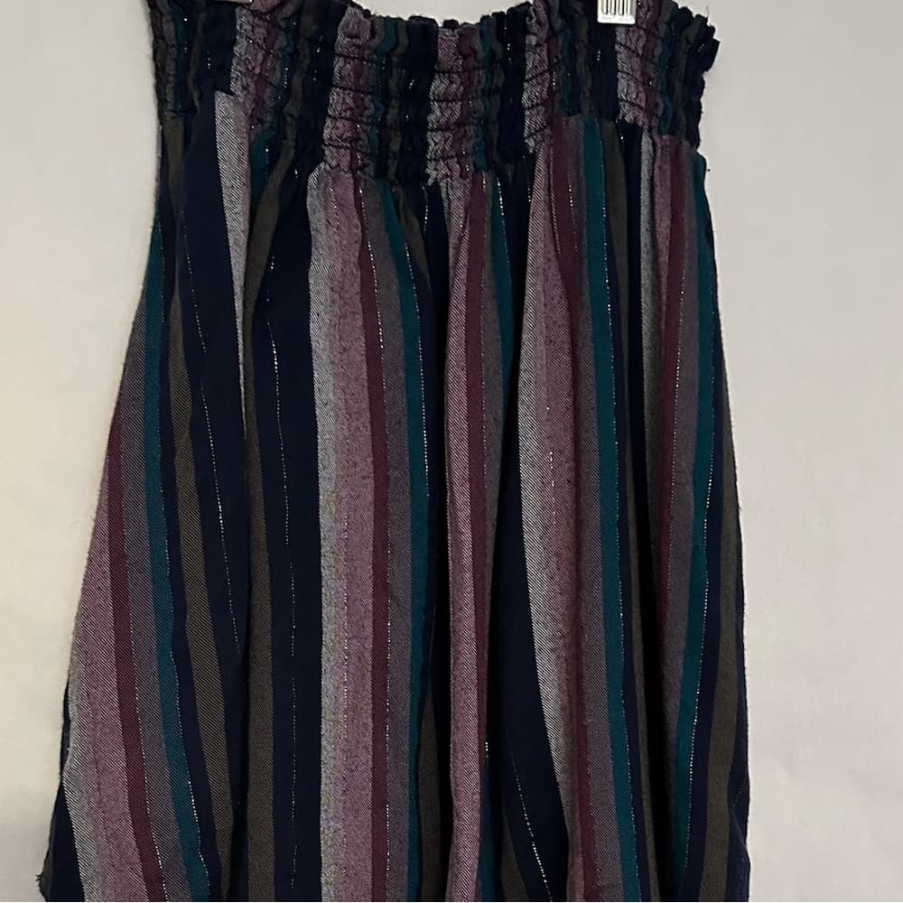 Bella Dahl Girl Frey Striped Multicolored Skirt | Youth Girls Size 12 - Thumbnail 6
