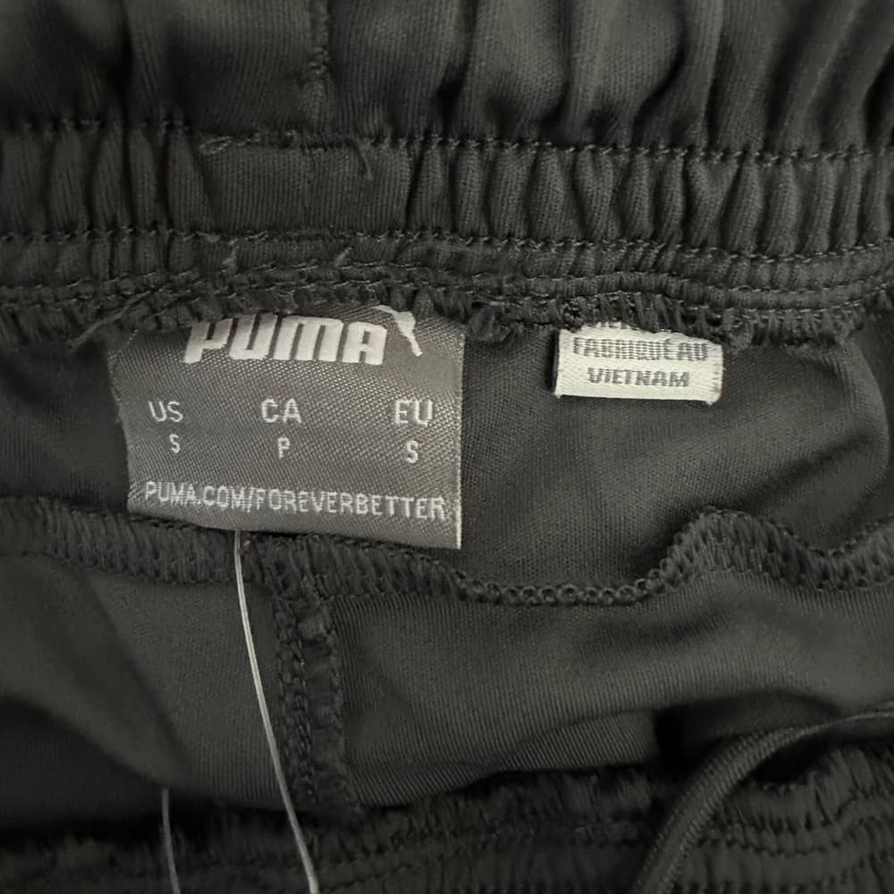NWOT Puma Dark Grey Athletic Drawstring Basketball Shorts YOUTH Size Small - Thumbnail 5