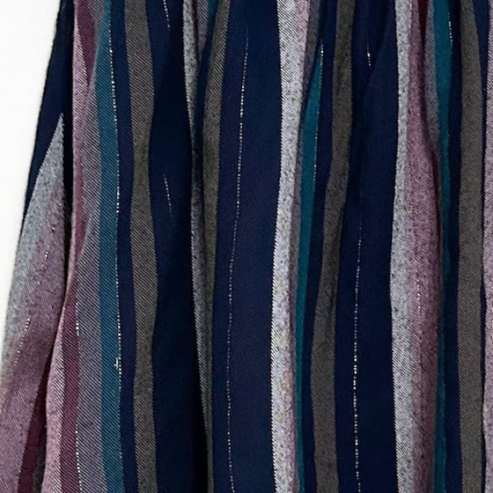 Bella Dahl Girl Frey Striped Multicolored Skirt | Youth Girls Size 12 - Thumbnail 4