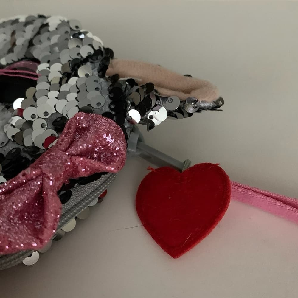 TY Fashion Flippy Sequin Wristlet - KIKI the Cat (Approx. 5 inch) Coin Purse - Thumbnail 4