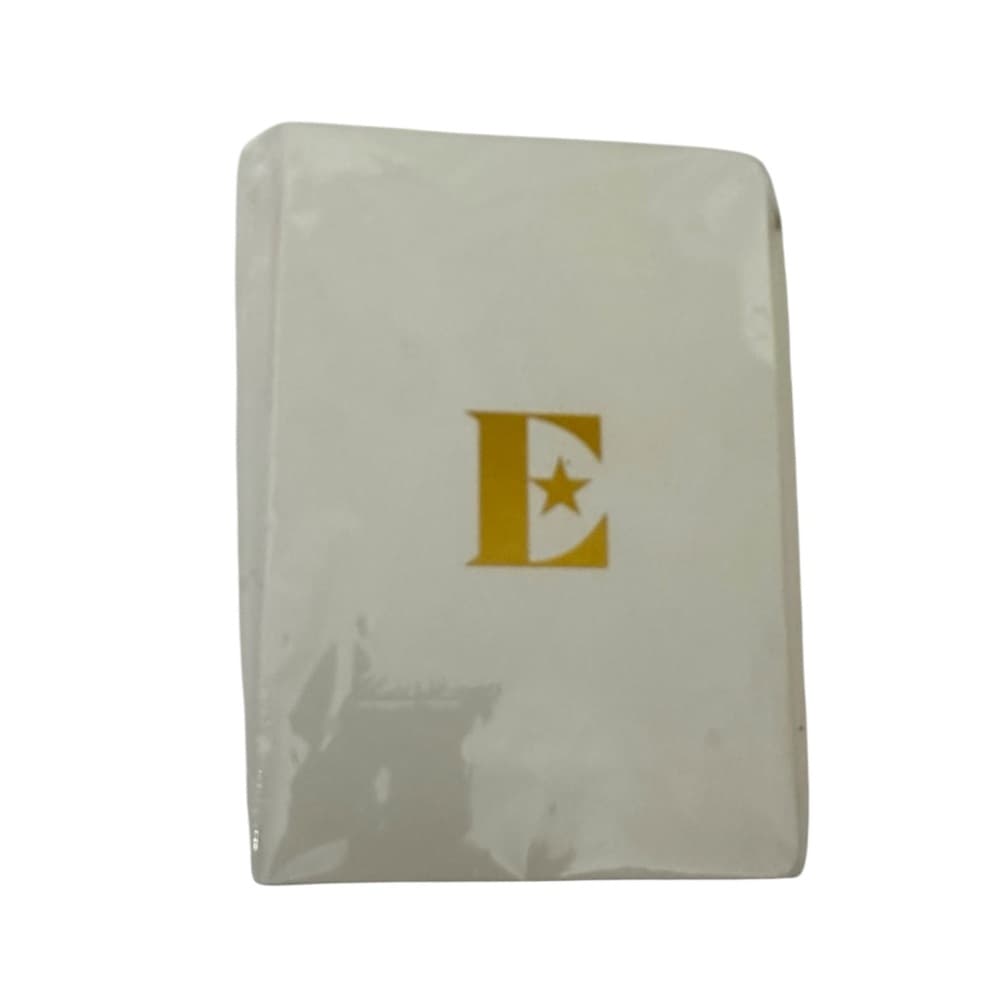 NEW Elton John White with Gold E Logo Notebook Luxury Memorabilia Holiday Gift