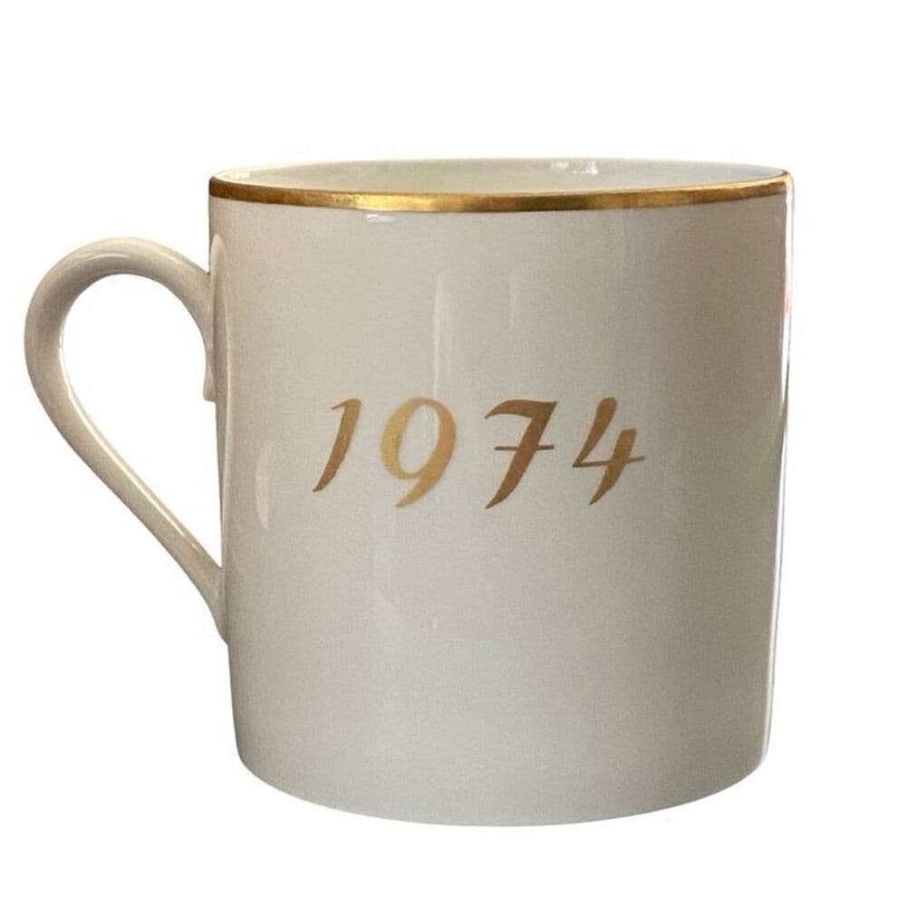 Vintage 1974 Schmid Bros Berta Hummel Child’s Cup West Germany Gold Trim Mug - Thumbnail 2