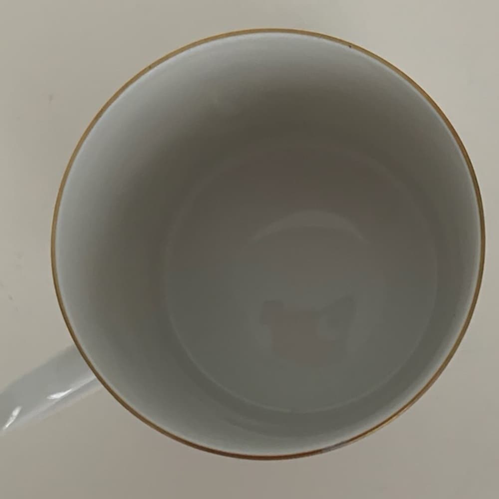 Vintage 1974 Schmid Bros Berta Hummel Child’s Cup West Germany Gold Trim Mug - Thumbnail 4