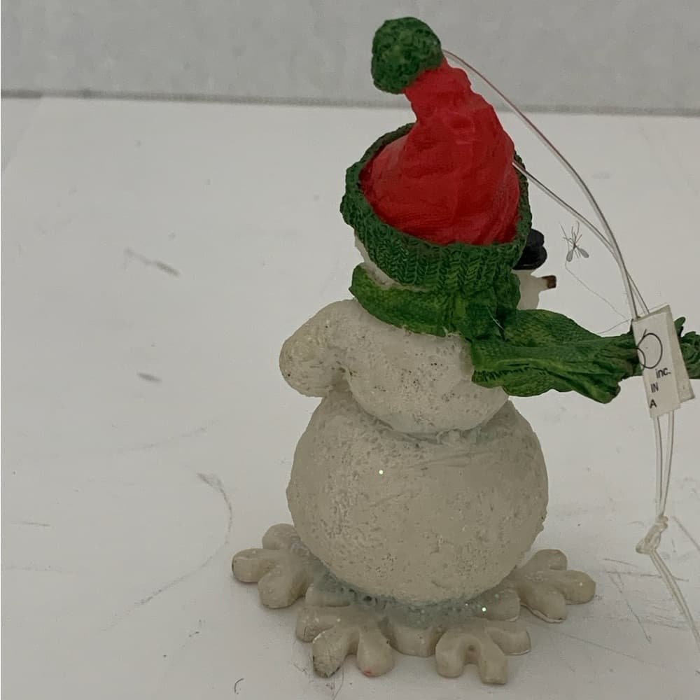 NWT Department 56 Snowman Ornament Mini Snowman Vintage Holiday Collectible Gift - Thumbnail 3