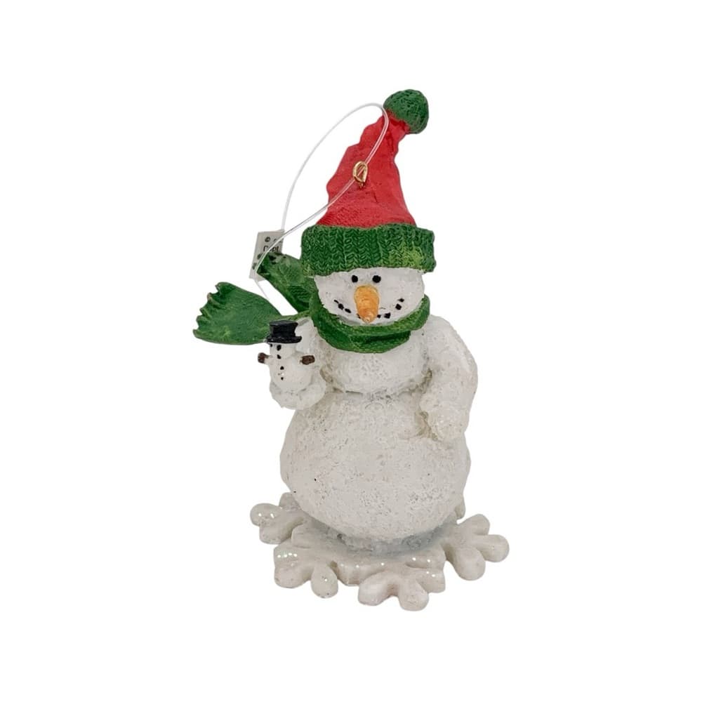 NWT Department 56 Snowman Ornament Mini Snowman Vintage Holiday Collectible Gift - Thumbnail 5