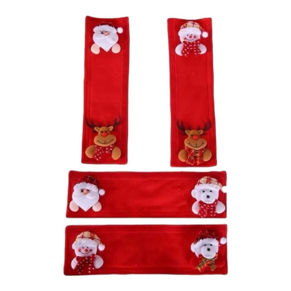 NEW Appliance Handle Covers Christmas Decoration Fridge Microwave Dishwasher