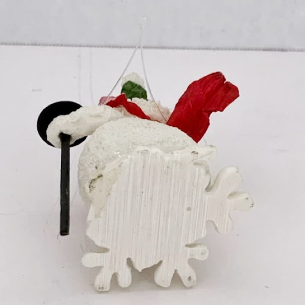 NWT Department 56 Snowman Skier Ornament Vintage Festive Winter Decor Gift Idea - Thumbnail 6