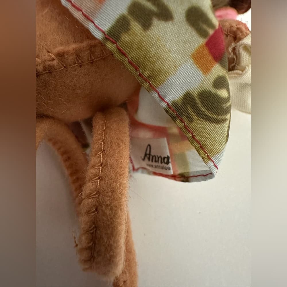 Annalee Wishbone Autumn Harvest Mice Felt Figurines Fall Thanksgiving Decor - Thumbnail 5