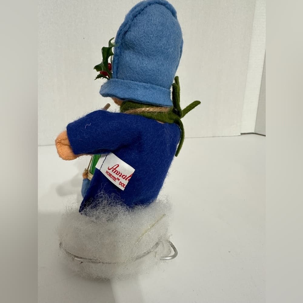 Annalee 1971 Drummer Boy Christmas Doll Vintage Felt Figure Perfect Holiday Gift - Thumbnail 5