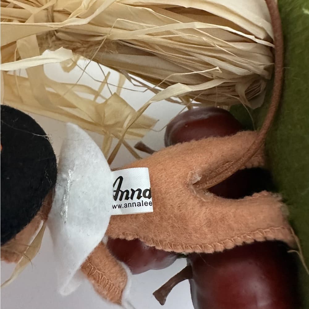 Annalee Pilgrim Mouse With Corn Stalks And Pumpkins Thanksgiving Harvest Decor - Thumbnail 3