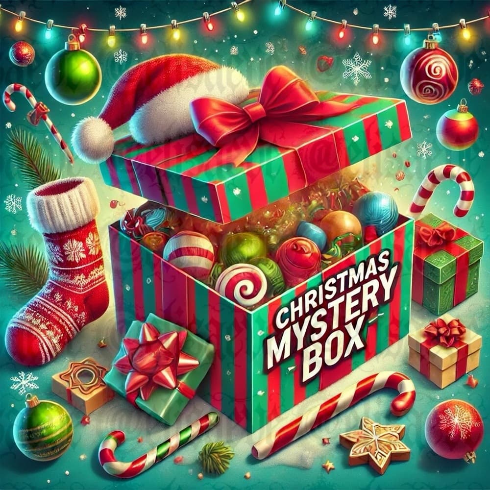 CHRISTMAS MYSTERY BOX 🎁🎄🎄🎅 Fun Holiday Gift Idea Ready to Ship! - Thumbnail 2
