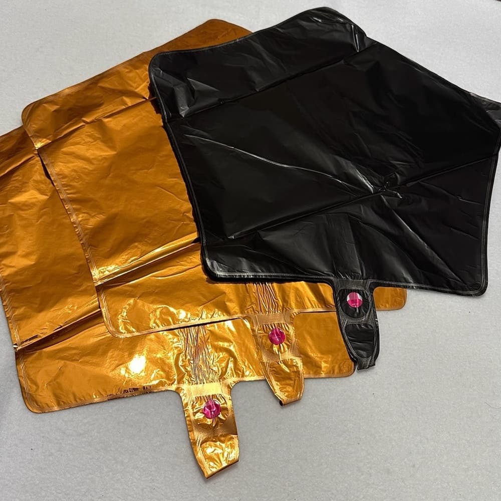 Mystery Halloween Foil Balloon Pack DESIGNS WILL VARY - Ghost Cat Witch Skull - Thumbnail 10