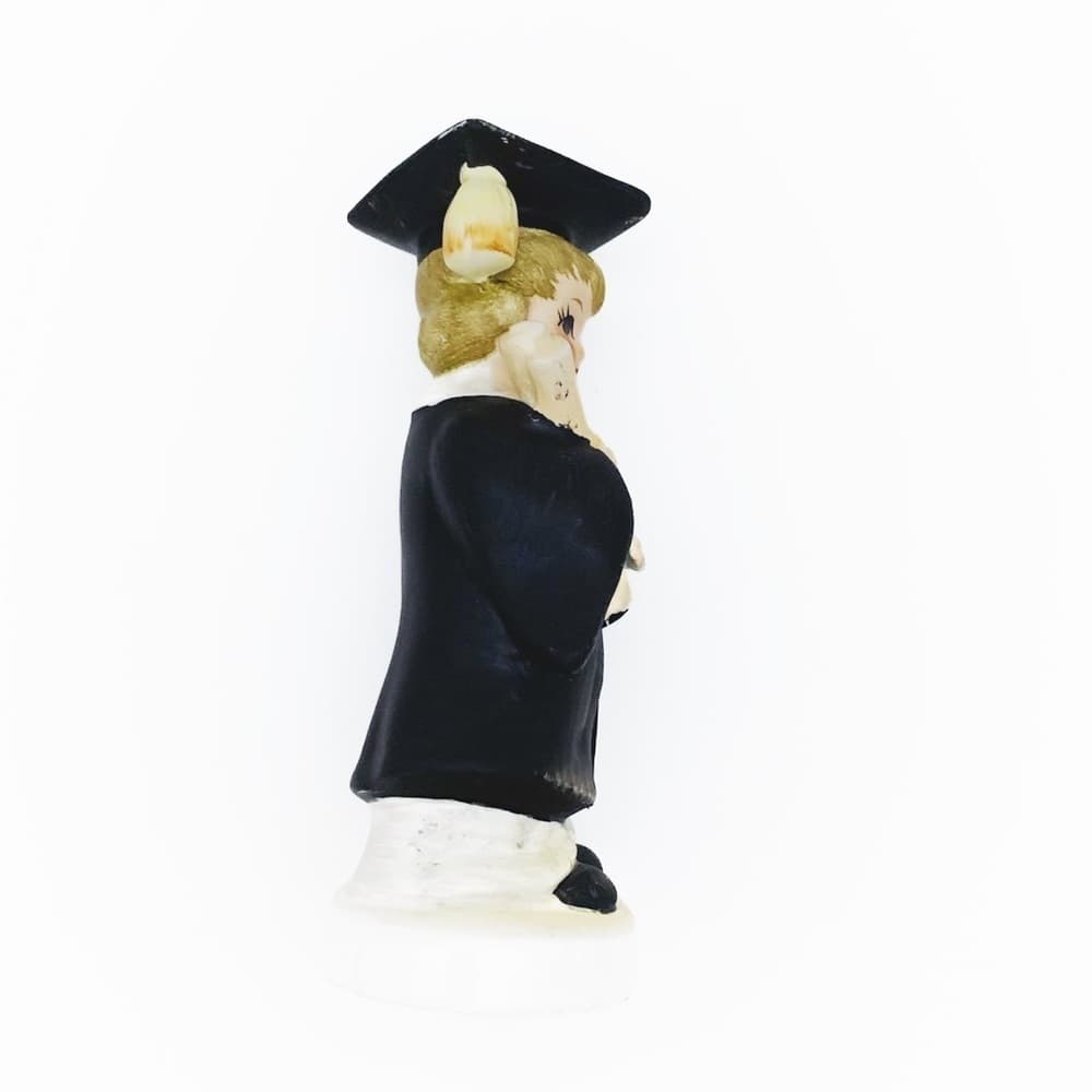 Vintage Lefton Ceramic Figurine Graduation Day #2791 Japanese Made Figurine - Thumbnail 6