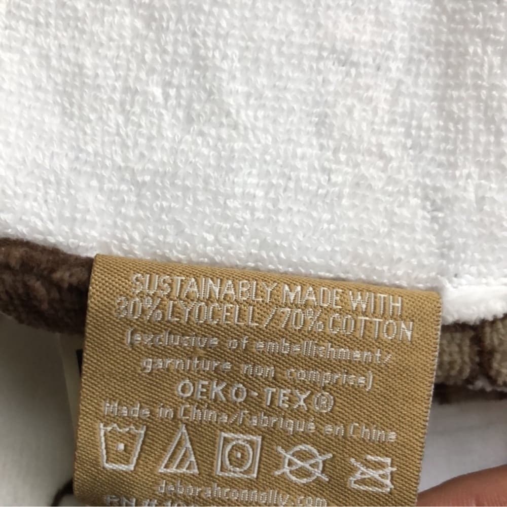 NWT Deborah Connolly Mushroom Bath and Hand Towel Set of 4 Cottagecore Fae Decor - Thumbnail 7