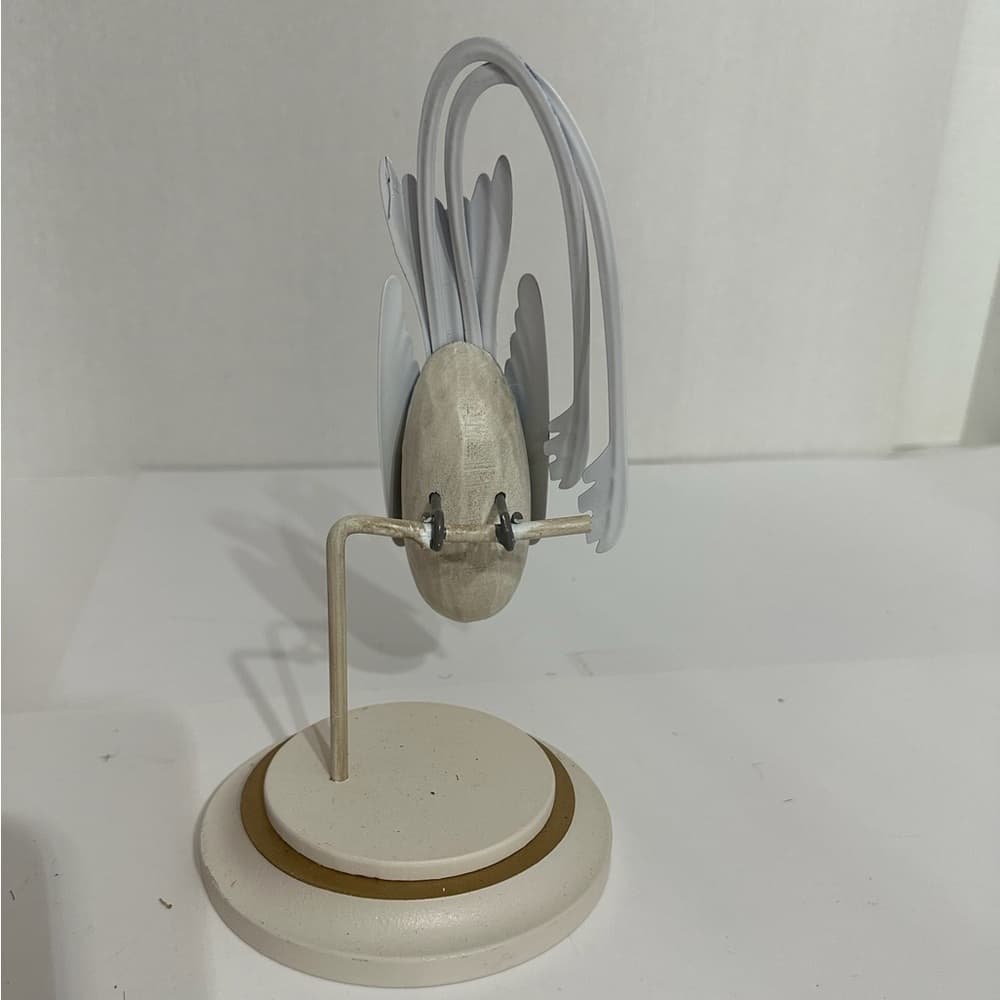 NWT Ashland French Manor Metal Bird Sculpture Perched Stand Figurine Decor - Thumbnail 2