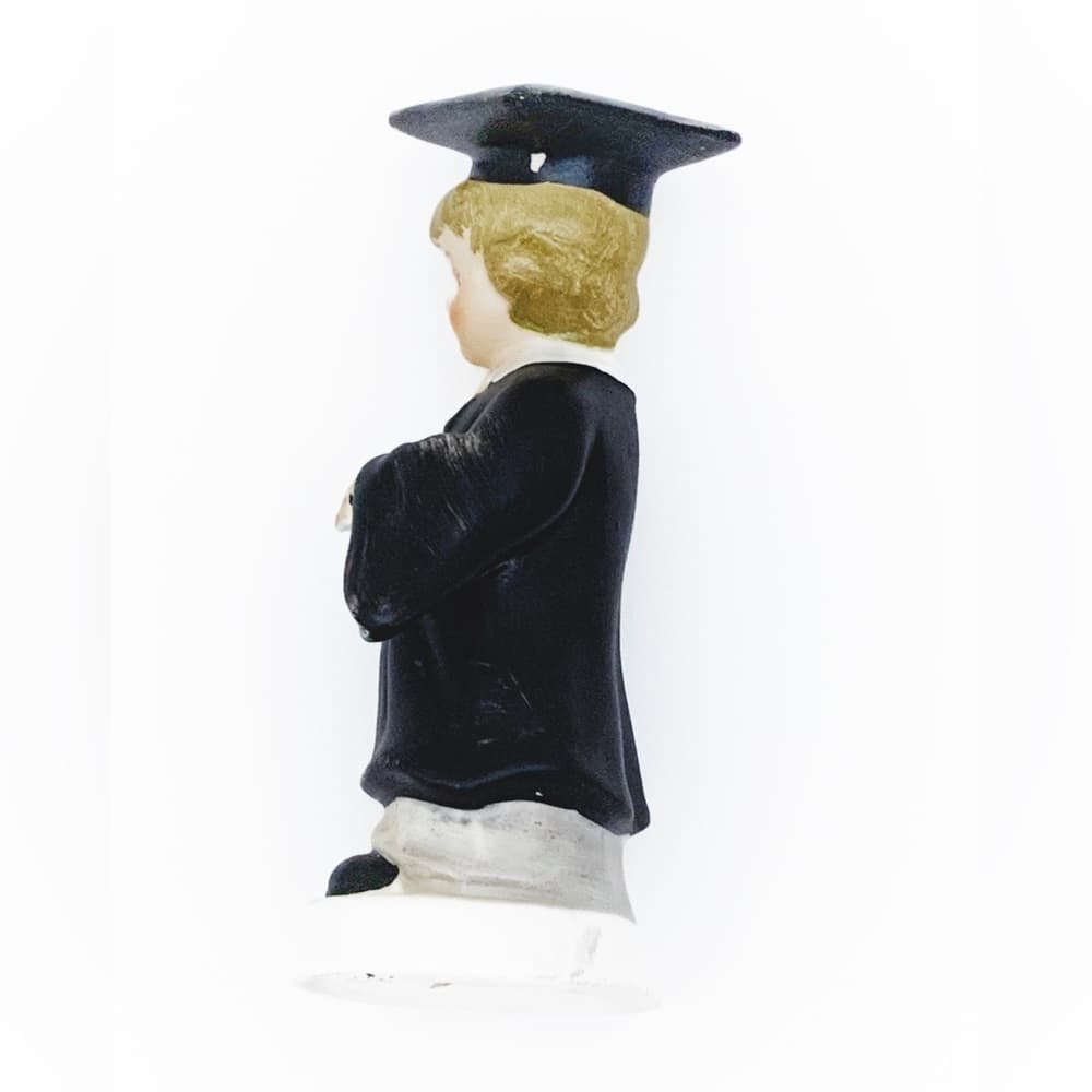 Vintage Lefton Ceramic Figurine Graduation Day #2791 Japanese Made Figurine