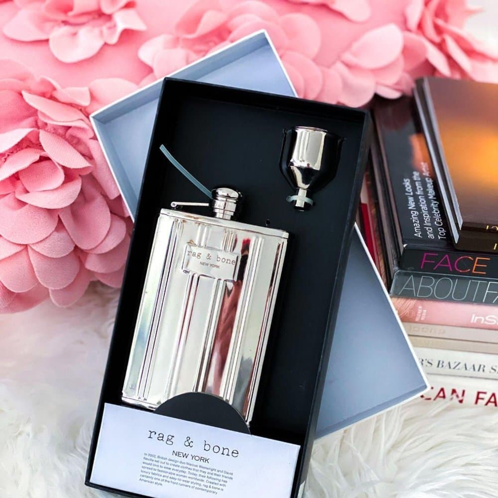 NIB Rag & Bone New York x Neiman Marcus x Target Stainless Steel Flask Gift Set - Thumbnail 6
