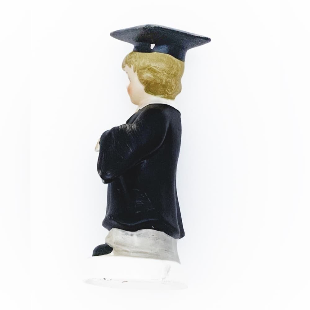 Vintage Lefton Ceramic Figurine Graduation Day #2791 Japanese Made Figurine - Thumbnail 7