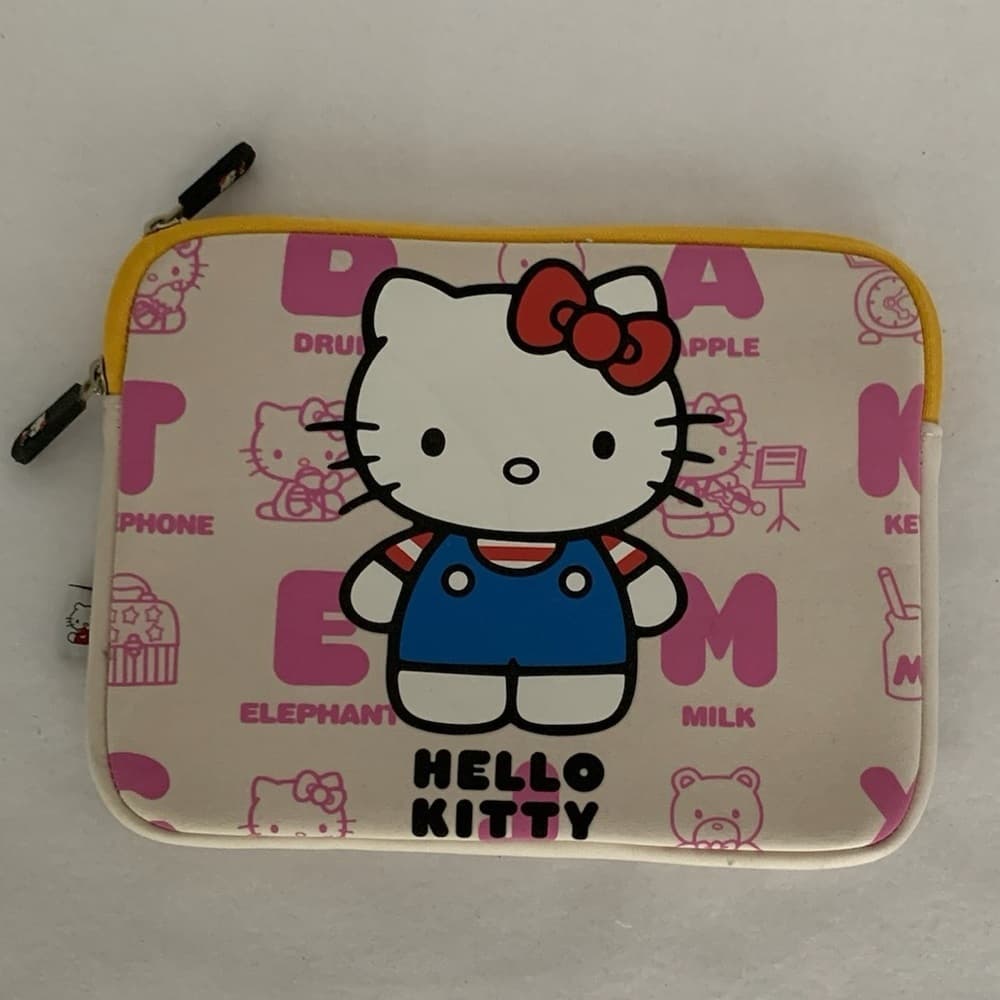 Hello Kitty Neoprene Tablet Sleeve Case Electronics less than 10in Sanrio Kawaii