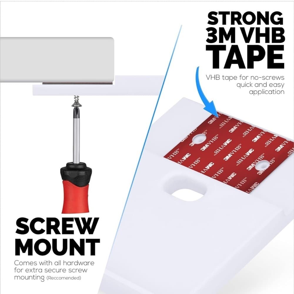 6-Inch White Add-On Side Shelf for Desks, Space-Saving Addition - Thumbnail 9