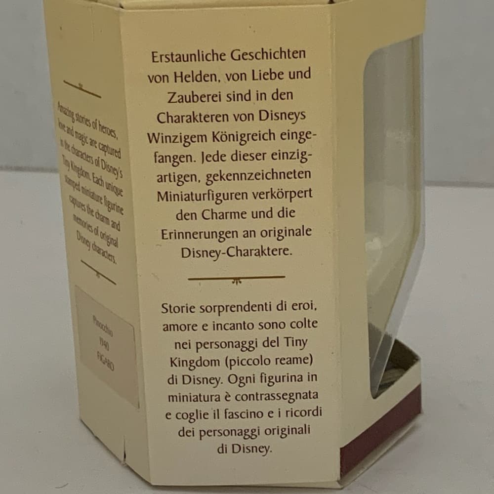 NIB Disney Tiny Kingdom Figaro from Pinocchio Figurine in Box Vintage - Thumbnail 11