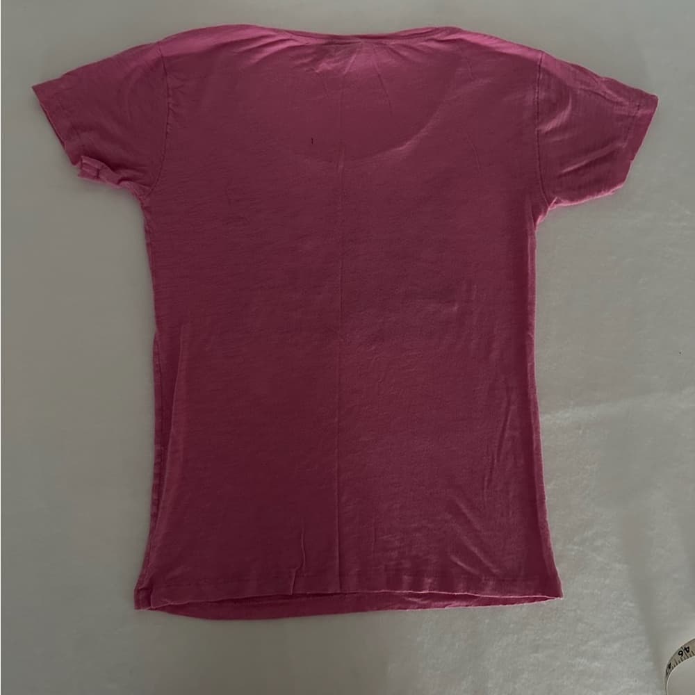Victoria’s Secret Pink Supermodel Graphic Tee Rhinestone Y2K Size Small Rare - Thumbnail 4