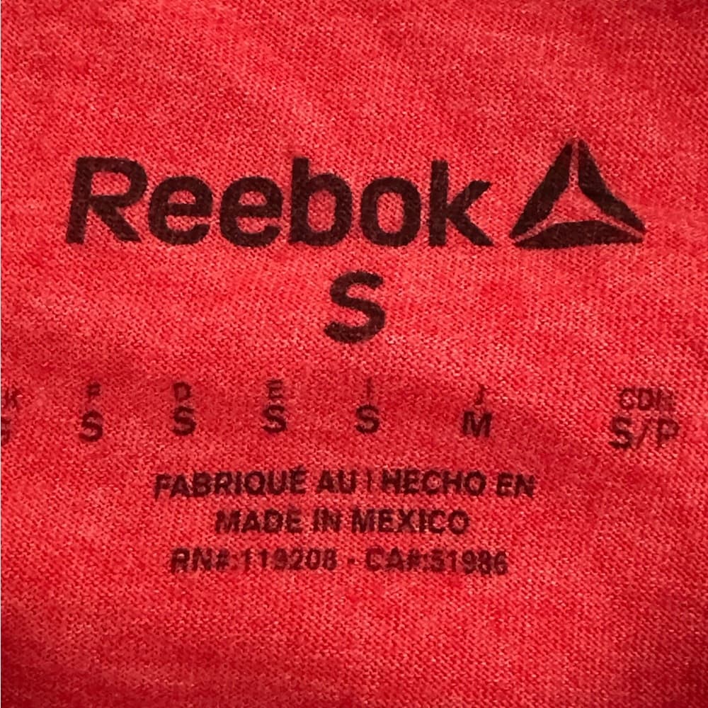 NWT Reebok Pride Fighting Championships Tokyo Tee Women’s Small Red - Thumbnail 6