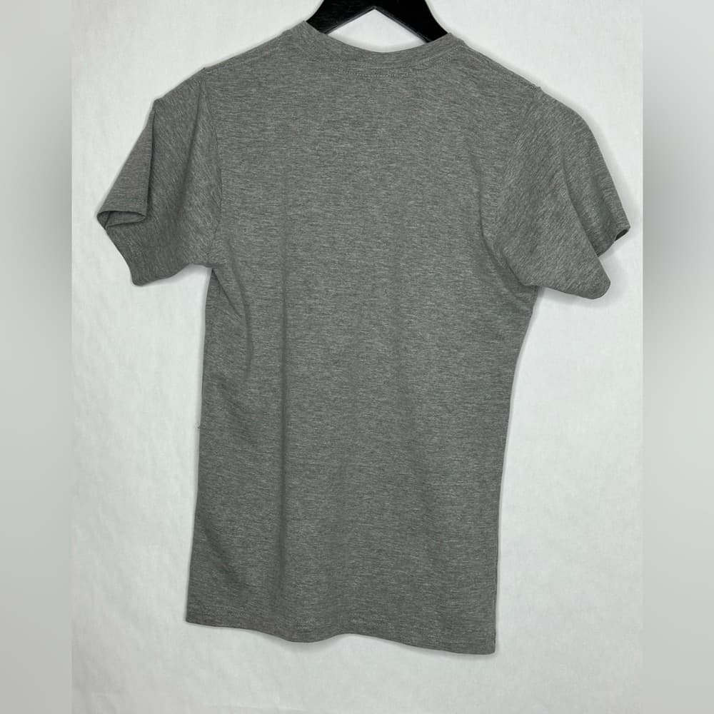 ENC Emperors New Clothes Graphic Tee Shirt Gray Crown Boombox Streetwear Small - Thumbnail 4