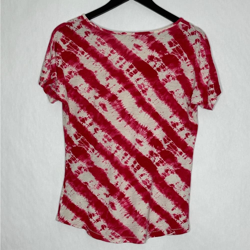 Calypso St Barth For Target Pink Tie Dye Pocket Tee Size Medium Boho Festival - Thumbnail 5
