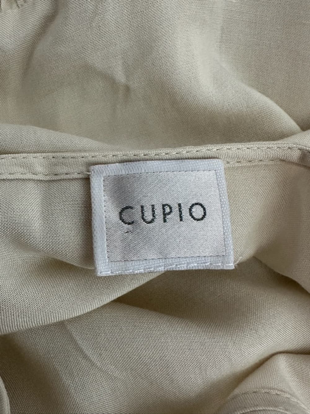 Cupio Cream Boho Lace Handkerchief Hem Bell Sleeve Tunic Top See Measurements - Thumbnail 3